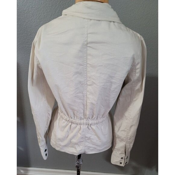 Kenneth Cole New York Jacket Women's Size XS Beige Multi Pockets - Picture 5 of 14